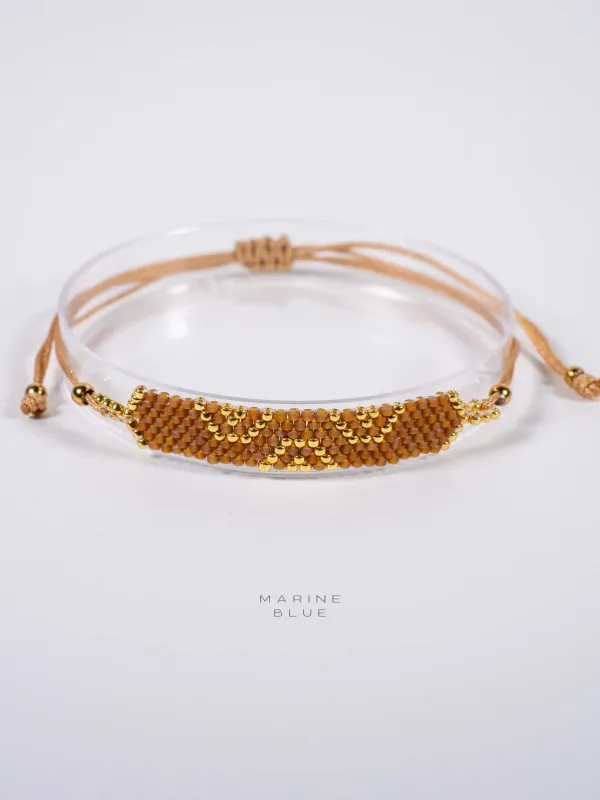 Solo Long Triple Evil Eye Handmade Bracelet - Beaded Bracelet