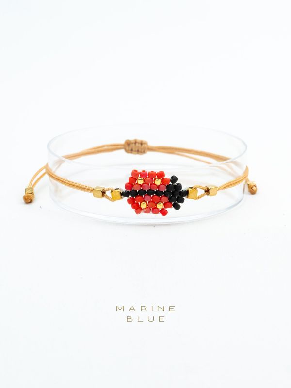 Animes Ladybird Handmade Bracelet - Beaded Bracelet