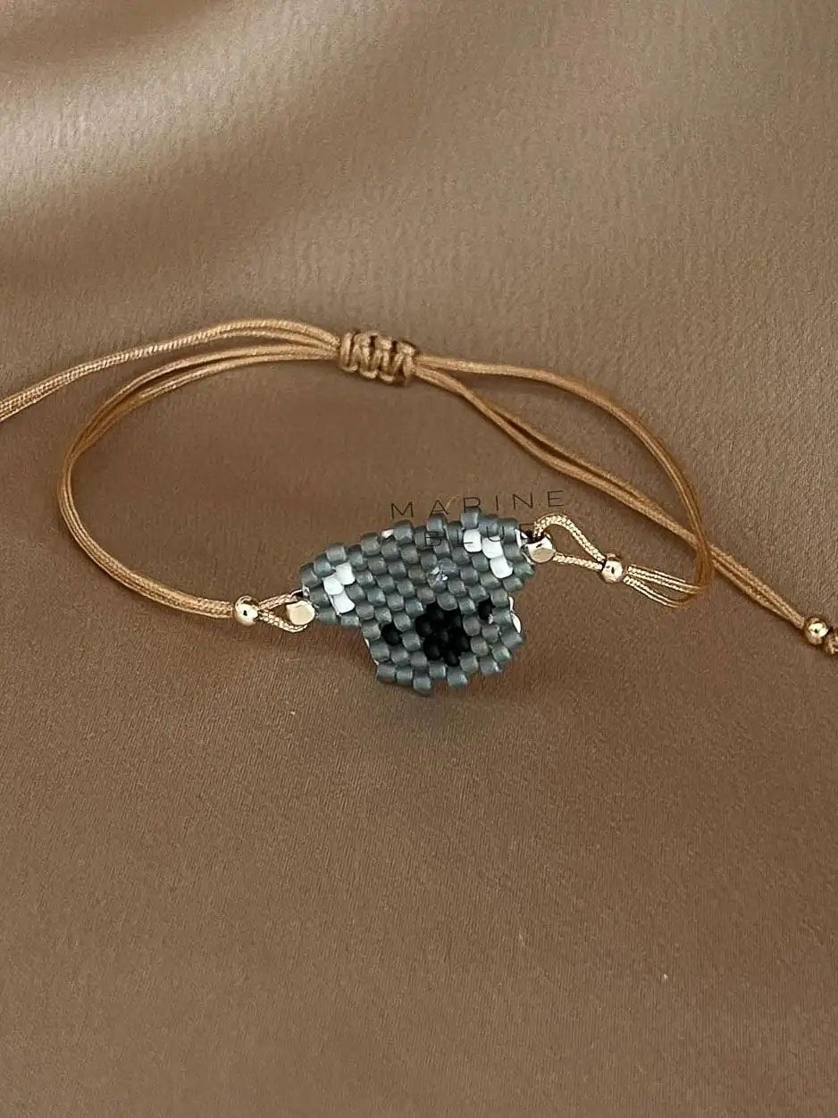 Animes Koala Handmade Bracelet - Beaded Bracelet, Color: Hazel