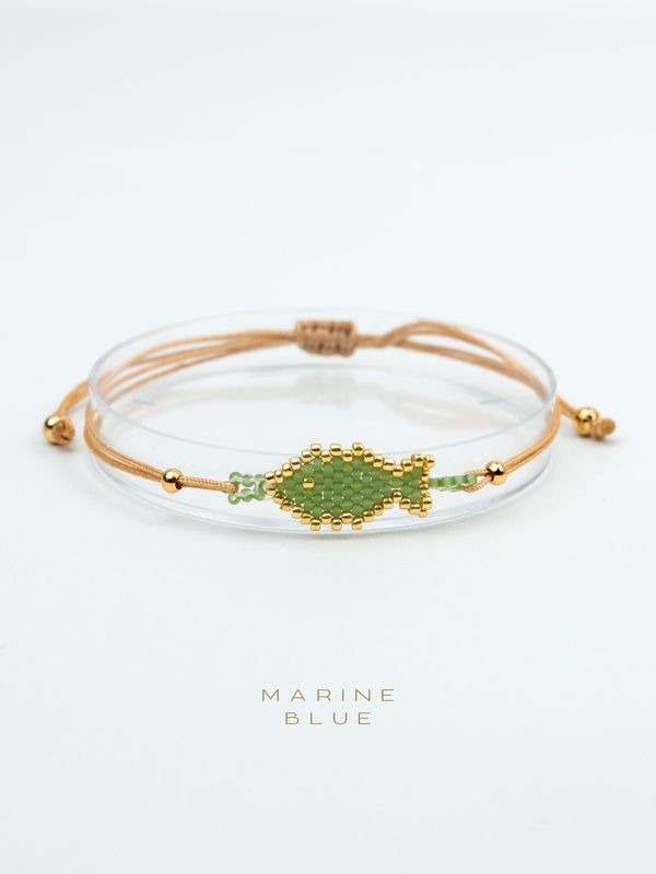 Solo Fish Handmade Bracelet - Beaded Bracelet