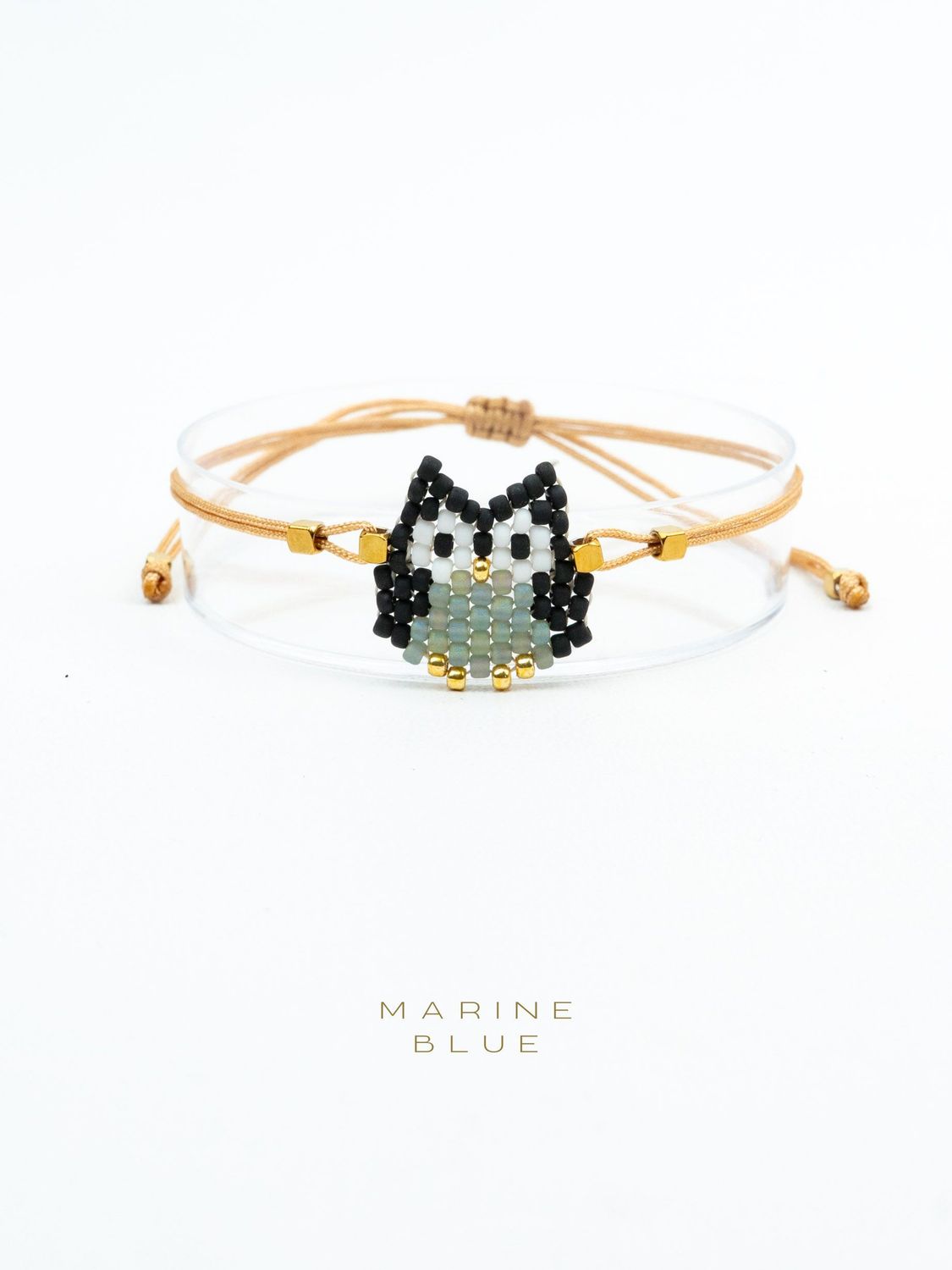 Animes Owl Handmade Bracelet - Beaded Bracelet, Color: Hazel