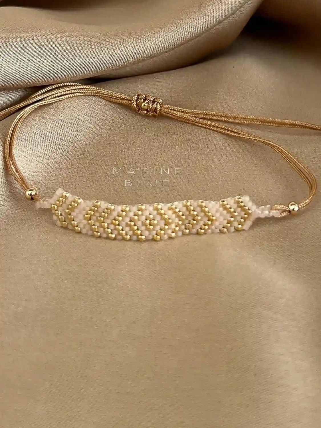 Solo Barb Handmade Bracelet - Beaded Bracelet, Color: Sunset Breeze