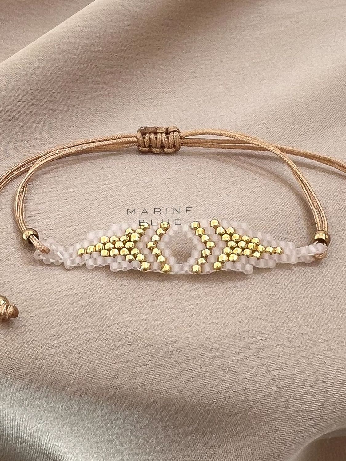 Solo We Gelang Handmade - Gelang Manik-manik, Color: Sunset Breeze