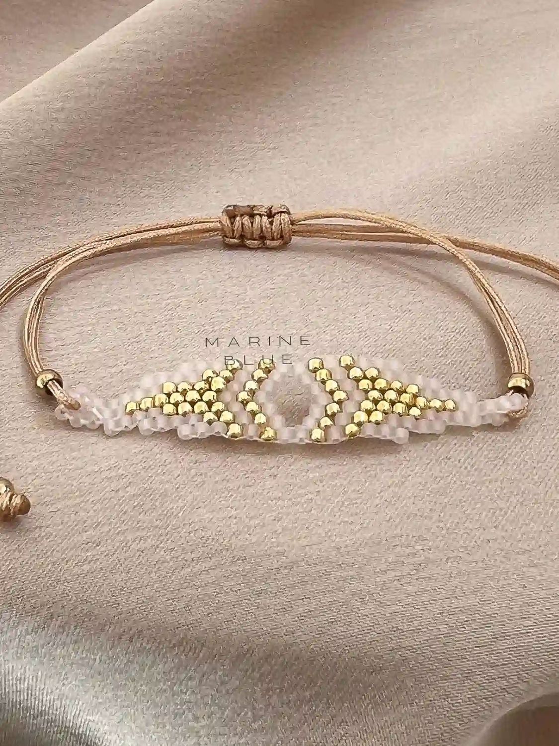 Solo We Handmade Bracelet - Beaded Bracelet, Color: Sunset Breeze