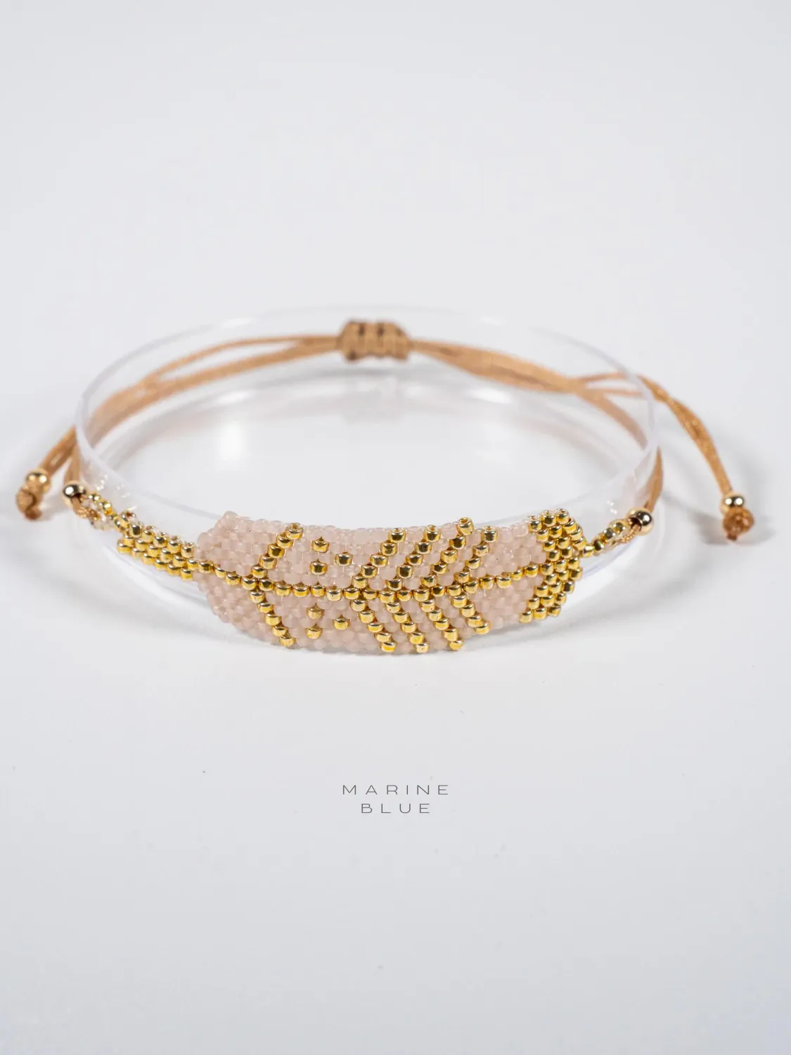 Solo Feather Handmade Bracelet - Beaded Bracelet, Color: Sunset Breeze