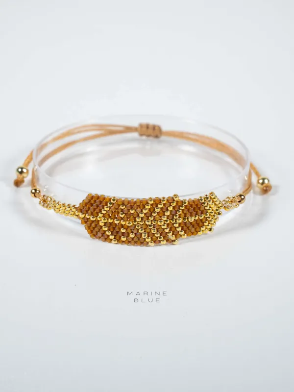 Solo Feather Handmade Bracelet - Beaded Bracelet