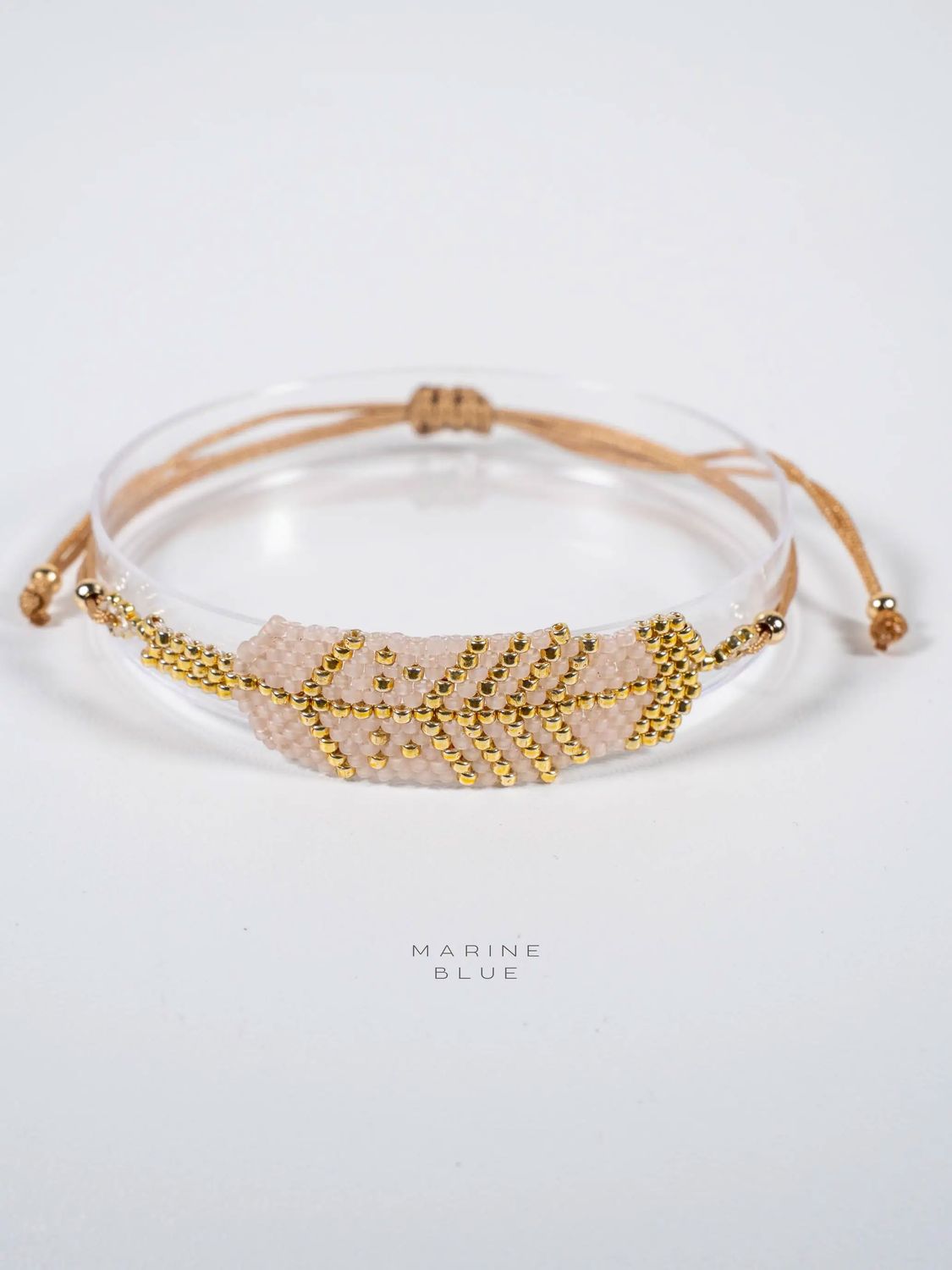 Solo Feather Handmade Bracelet - Beaded Bracelet, Color: Sunset Breeze