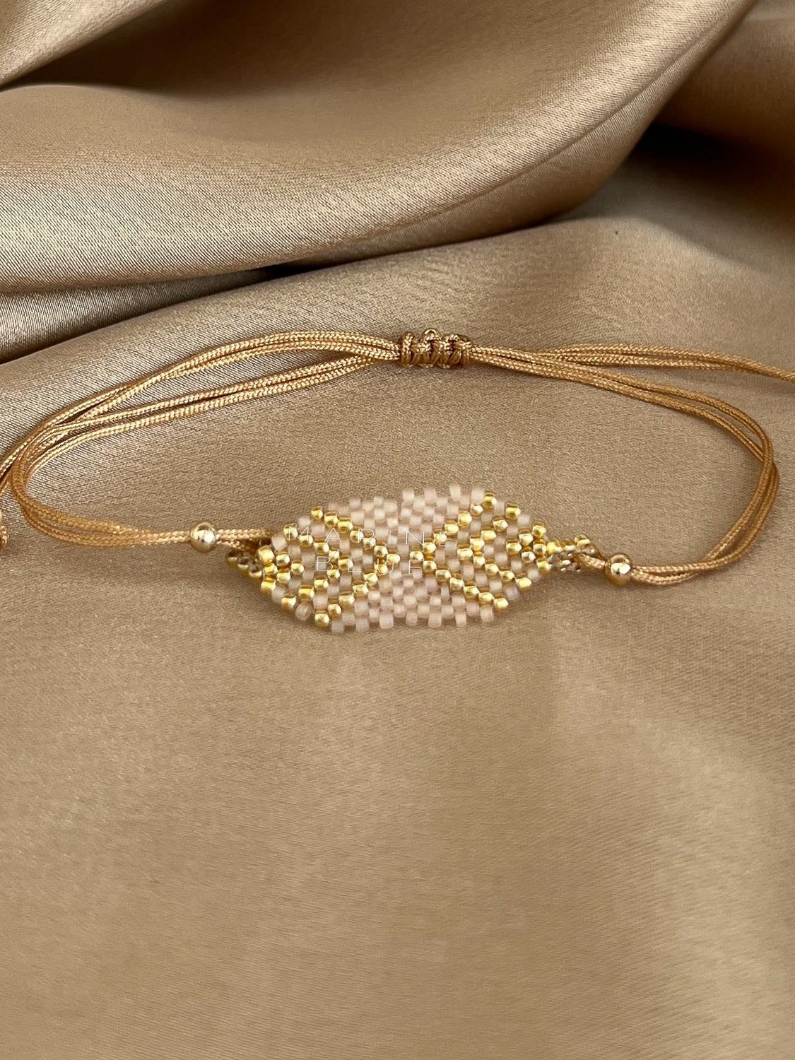 Solo Intro Handmade Bracelet - Beaded Bracelet, Color: Sunset Breeze