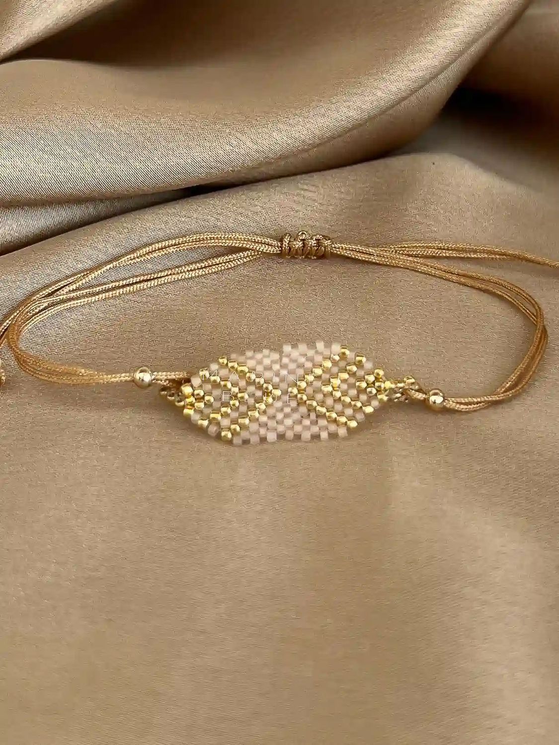 Solo Intro Handmade Bracelet - Beaded Bracelet, Color: Sunset Breeze