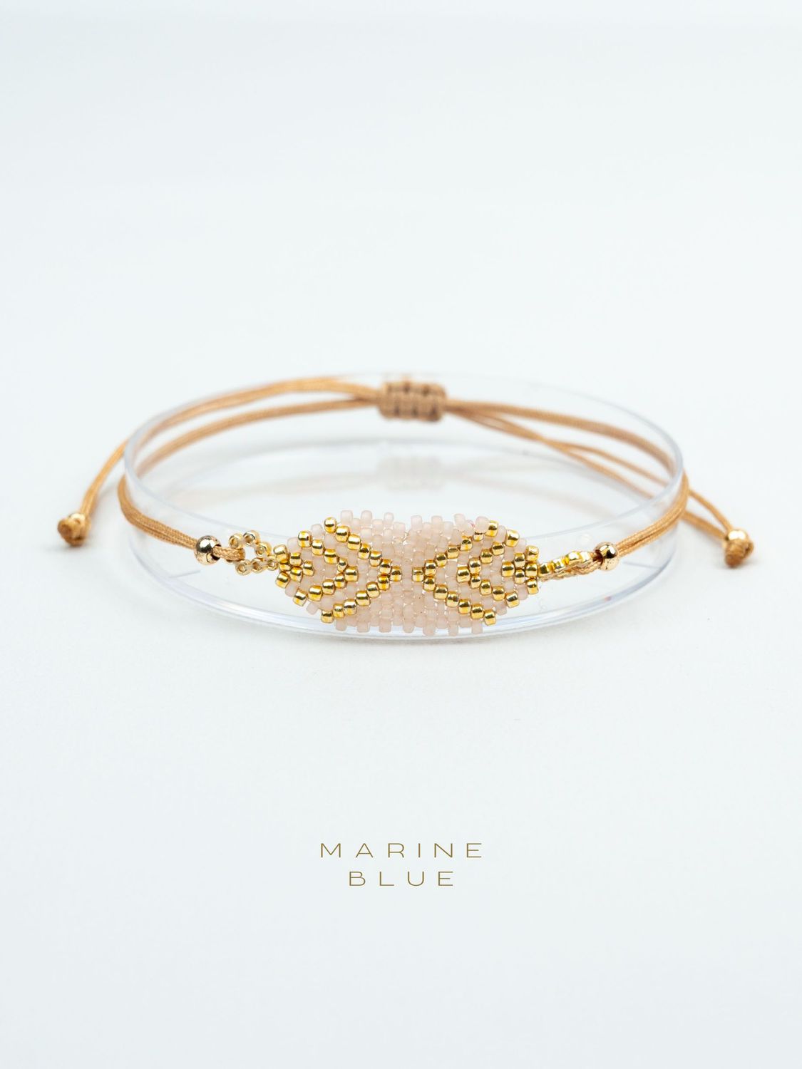 Solo Intro Handmade Bracelet - Beaded Bracelet, Color: Sunset Breeze