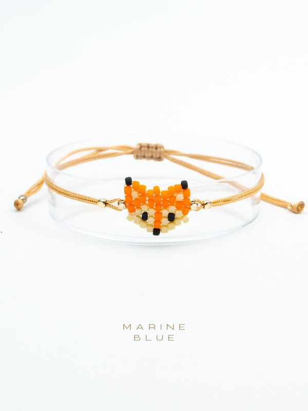Animes Fox Handmade Bracelet - Beaded Bracelet
