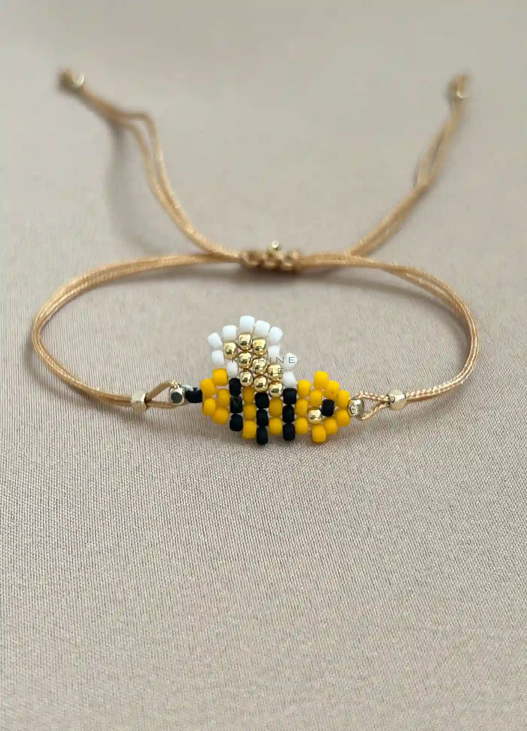 Animes Bee Handmade Bracelet - Beaded Bracelet, Color: Hazel