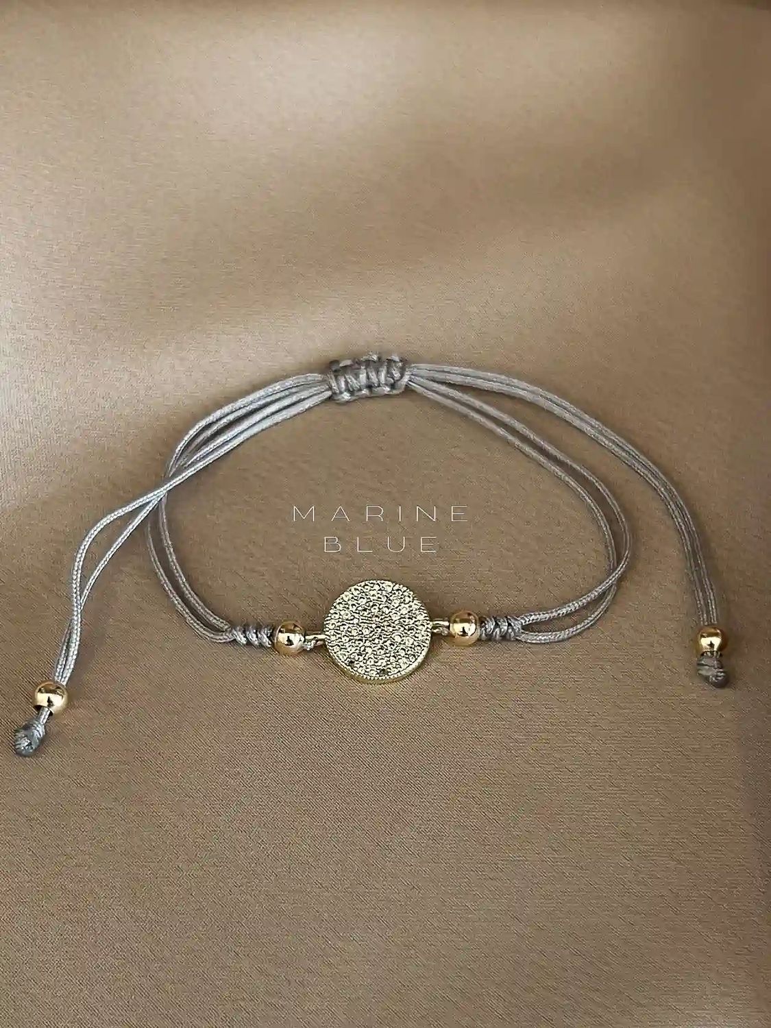 Tire Flat Handmade Bracelet - Charm Bracelet, Color: Misty Moon