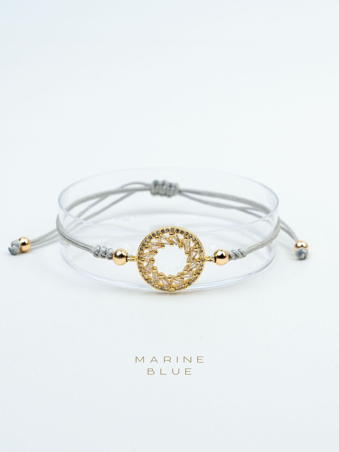Hale Handmade Bracelet - Sun Charm Bracelet, Color: Misty Moon