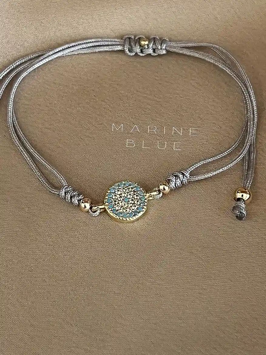 Tire Handmade Bracelet - Charm Bracelet, Color: Misty Moon