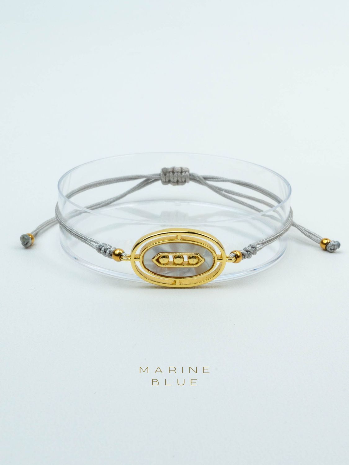 Zenne Handmade Bracelet - Charm Bracelet, Color: Misty Moon