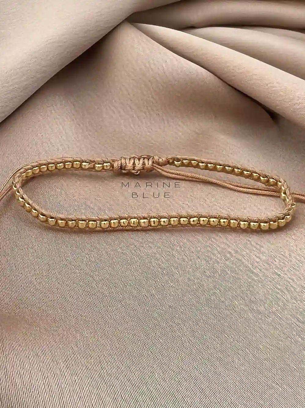 Solo 1 Retriever Handmade Bracelet - Beaded Bracelet, Color: Sunfire