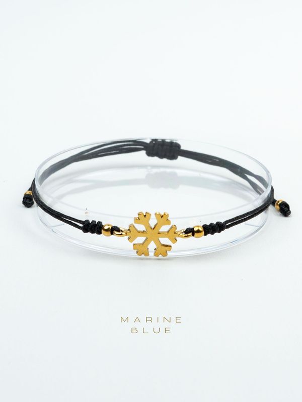 Edge Winter Handmade Bracelet - Snowflake Charm Bracelet