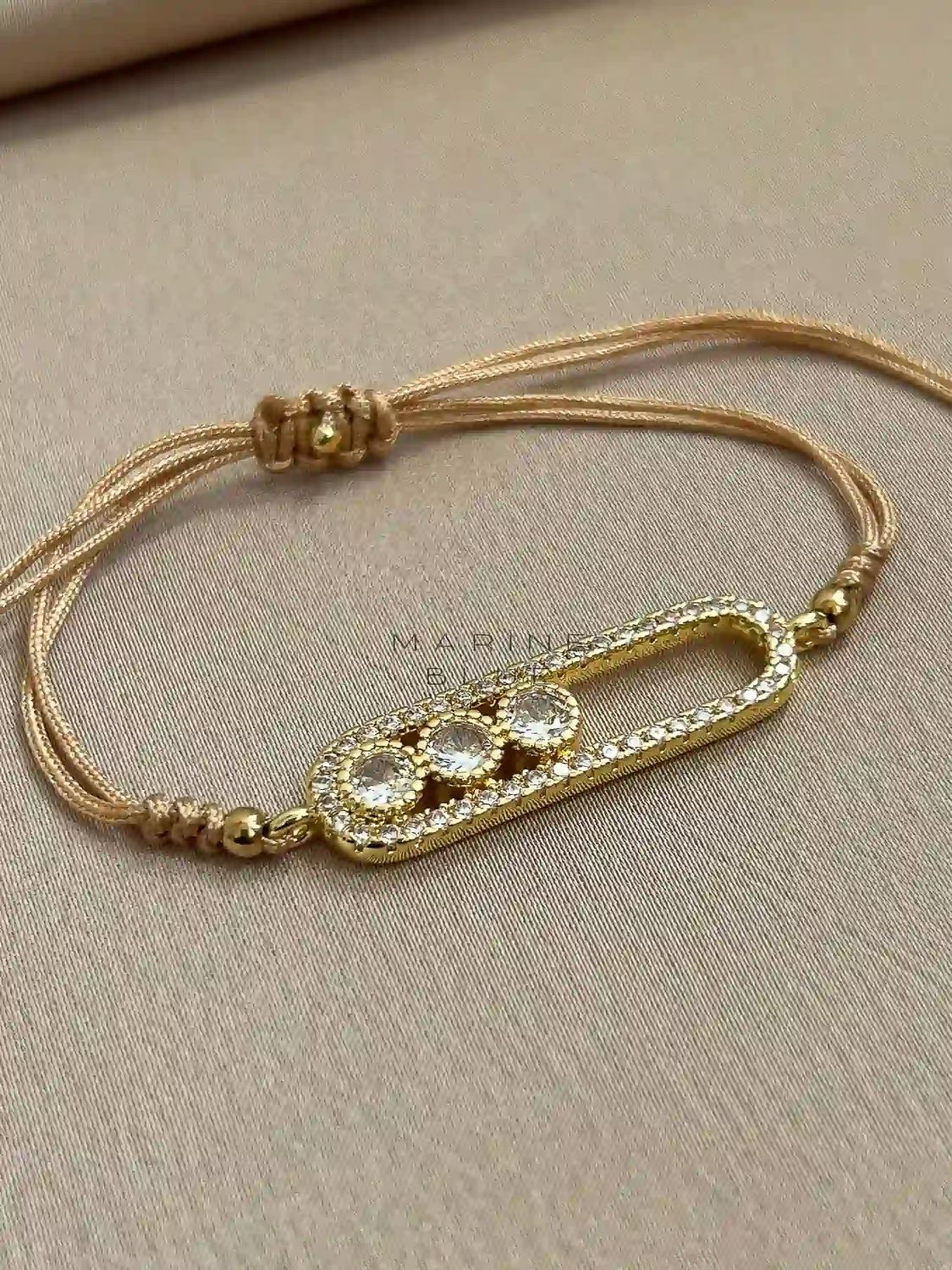 Laden Handmade Bracelet - Charm Bracelet, Color: Hazel