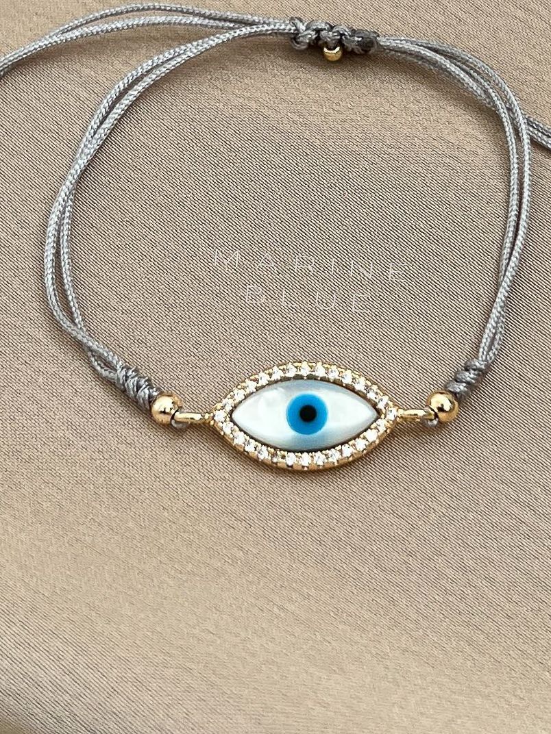 Eyeloveyou Handmade Bracelet - Charm Bracelet, Color: Misty Moon