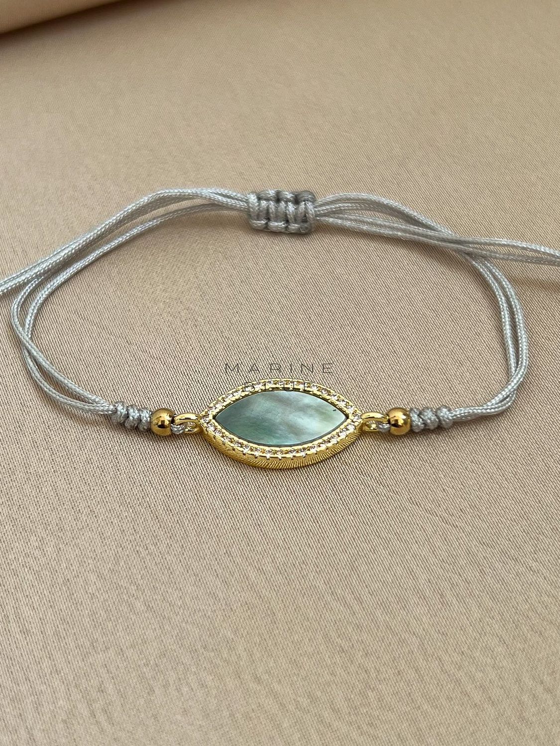 Dreameye Handmade Bracelet - Charm Bracelet, Color: Misty Moon