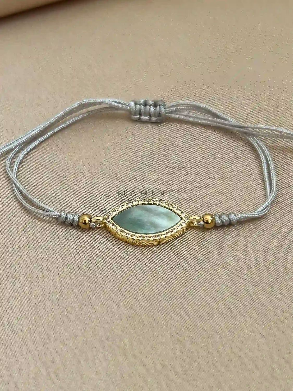 Dreameye Bracciale fatto a mano - Bracciale con Charms, Colore: Misty Moon