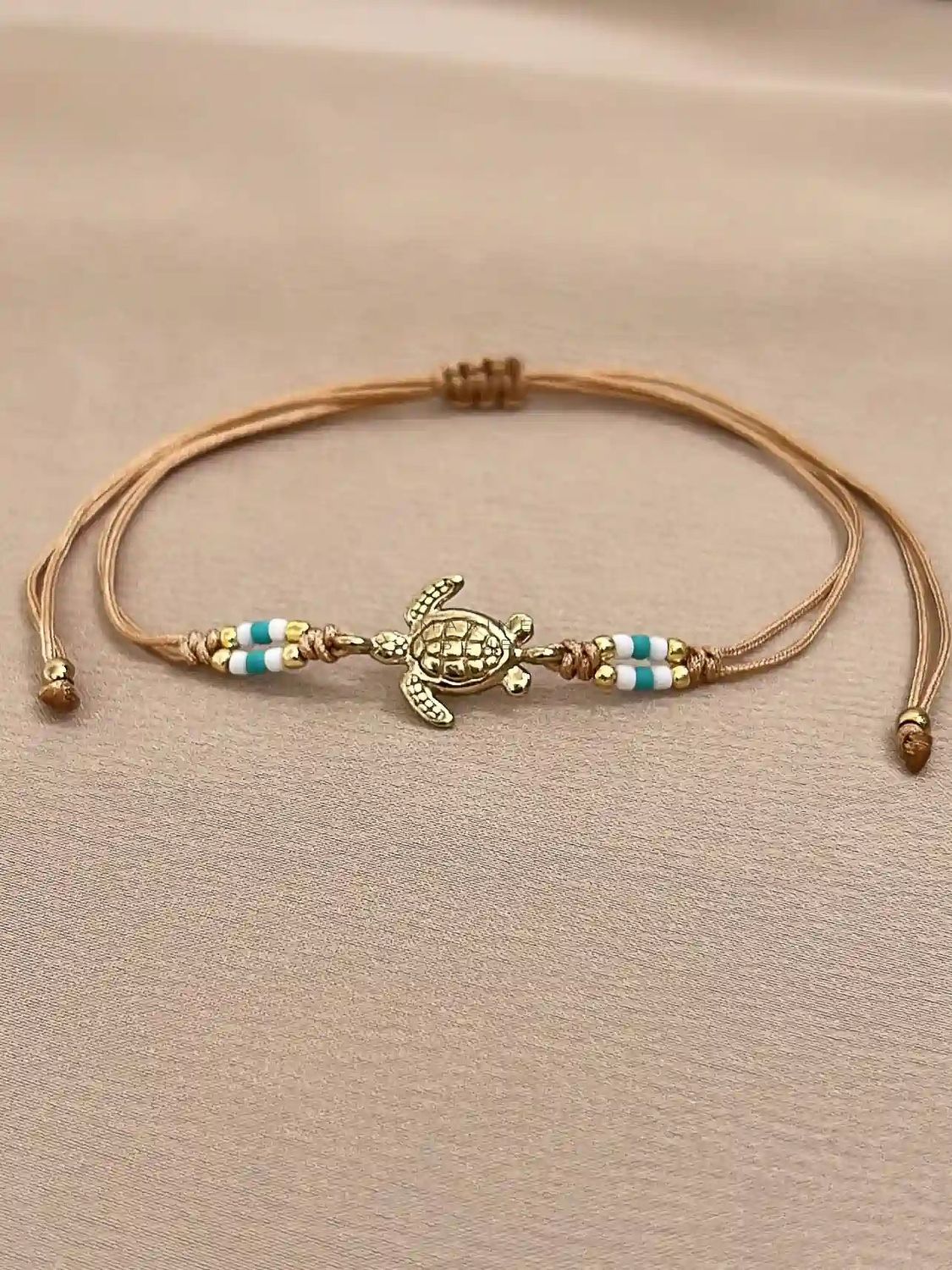 Runes Kurakura El Yapımı Bileklik - Charm Bilekliği, Color: Arctic Rust