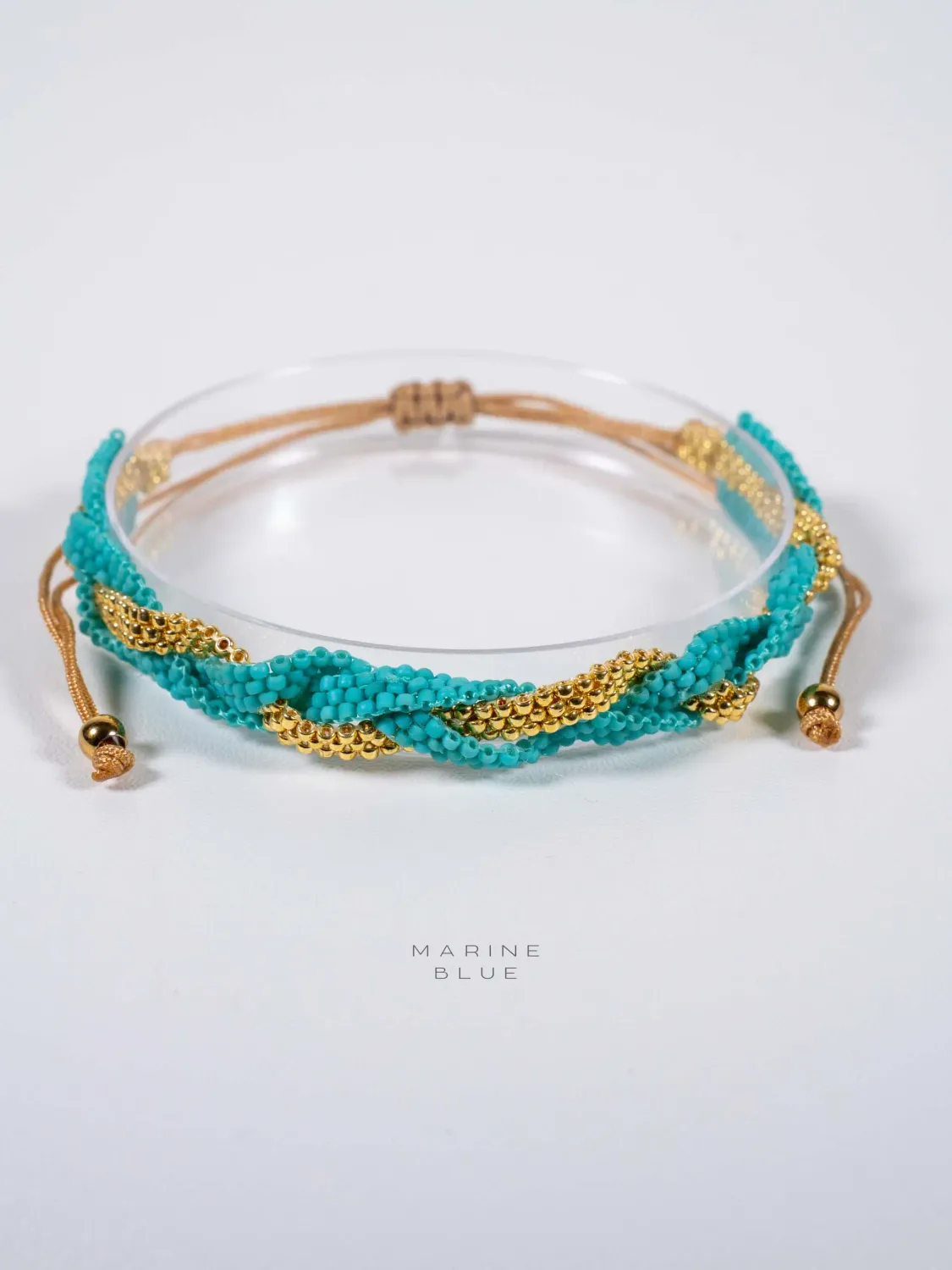 Solo Waterfall Gelang Handmade - Gelang Manik-manik, Color: Arctic Rust