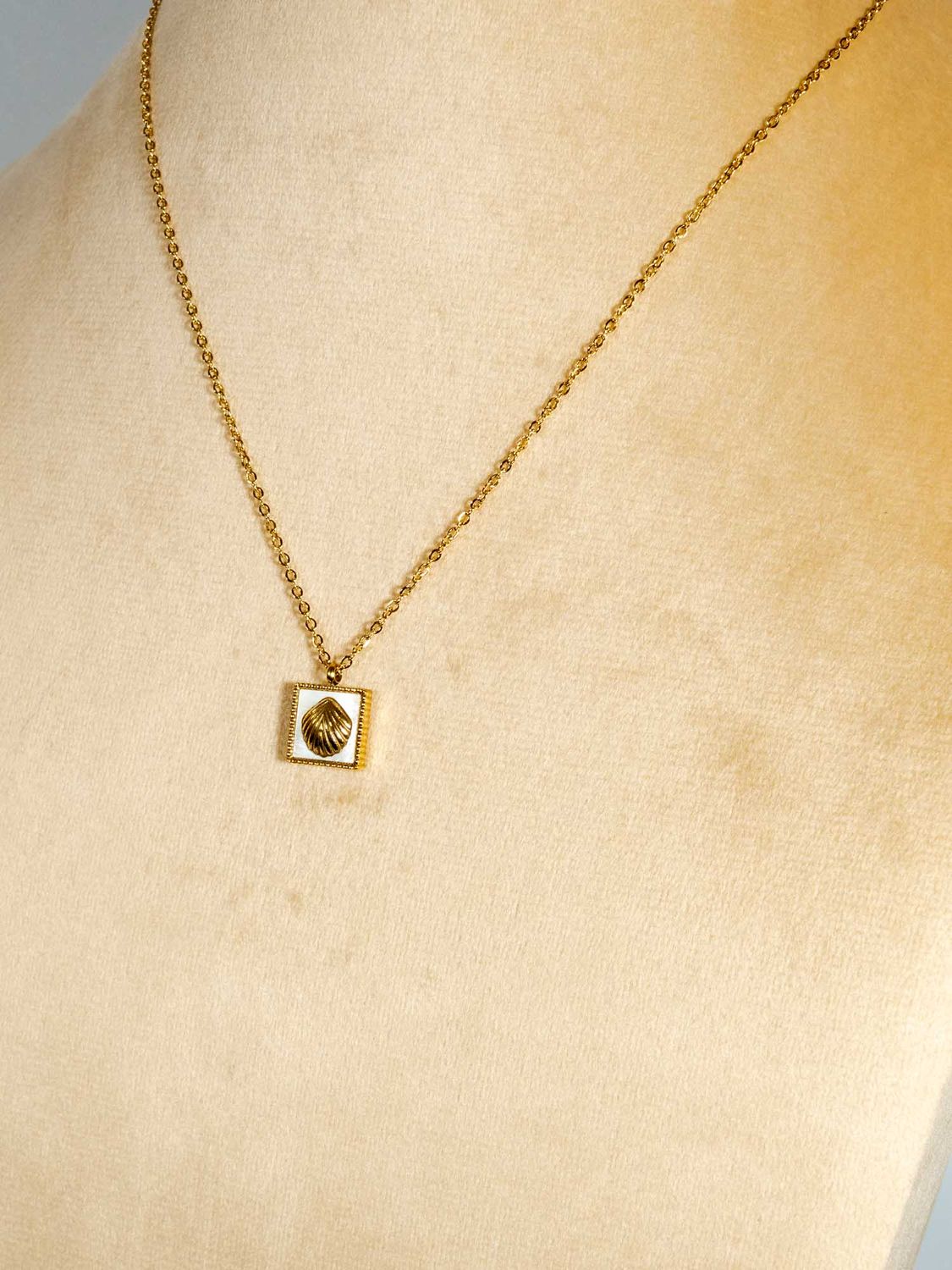 Boho Deck Necklace - Stainless Steel Necklace