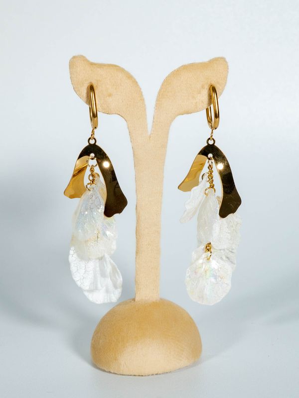 Boho Leaf Earring - Stainless Steel Earring