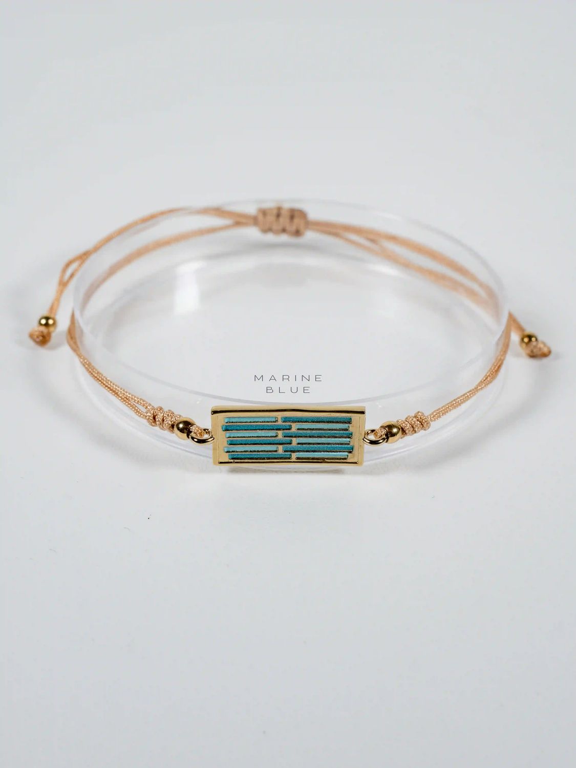 Mojo Delay Handmade Bracelet - Charm Bracelet, Color: Arctic Rust