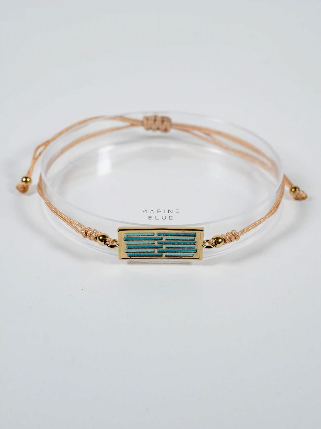 Mojo Delay Handmade Bracelet - Charm Bracelet, Color: Arctic Rust