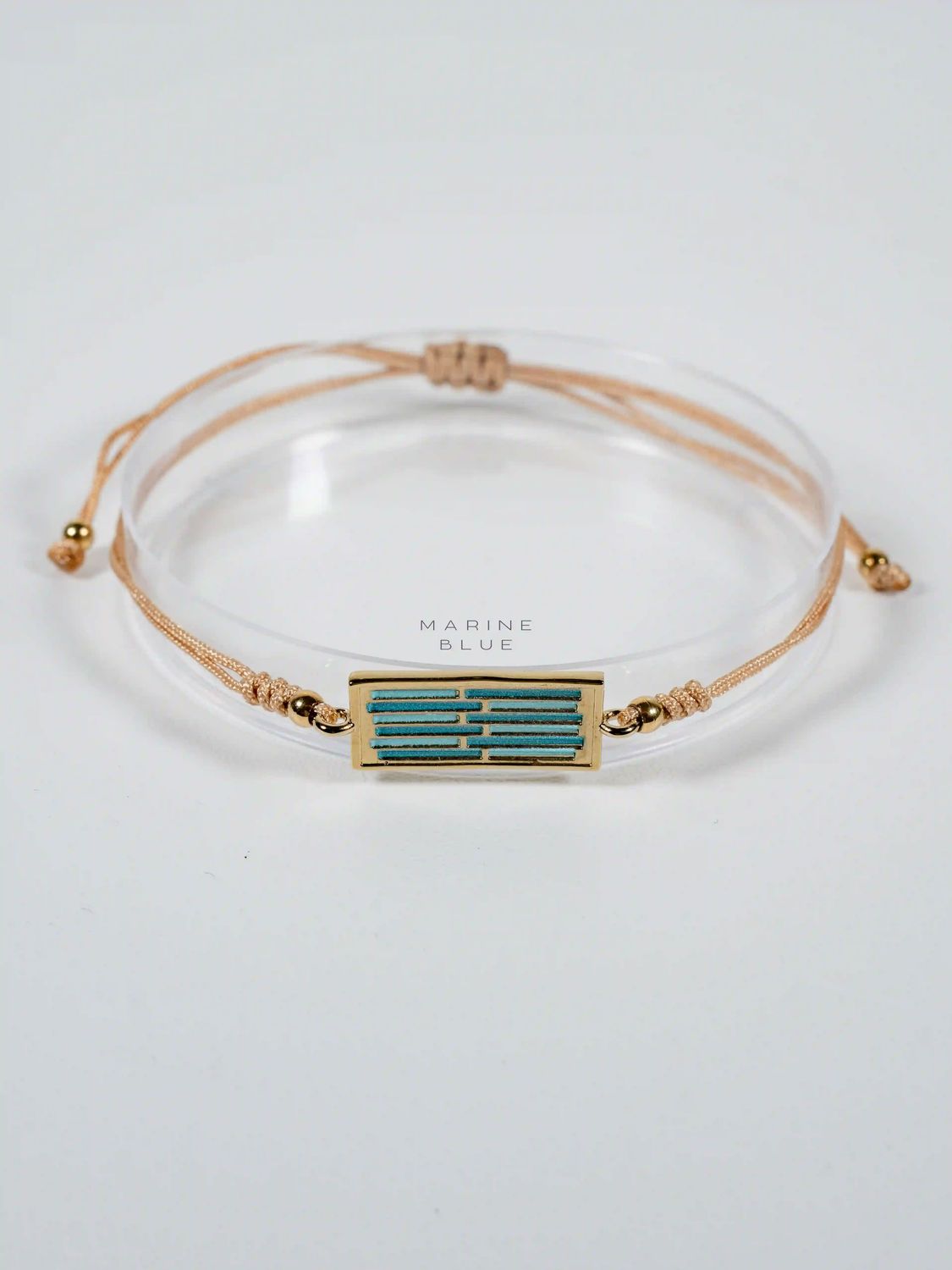 Mojo Delay Handmade Bracelet - Charm Bracelet, Color: Arctic Rust