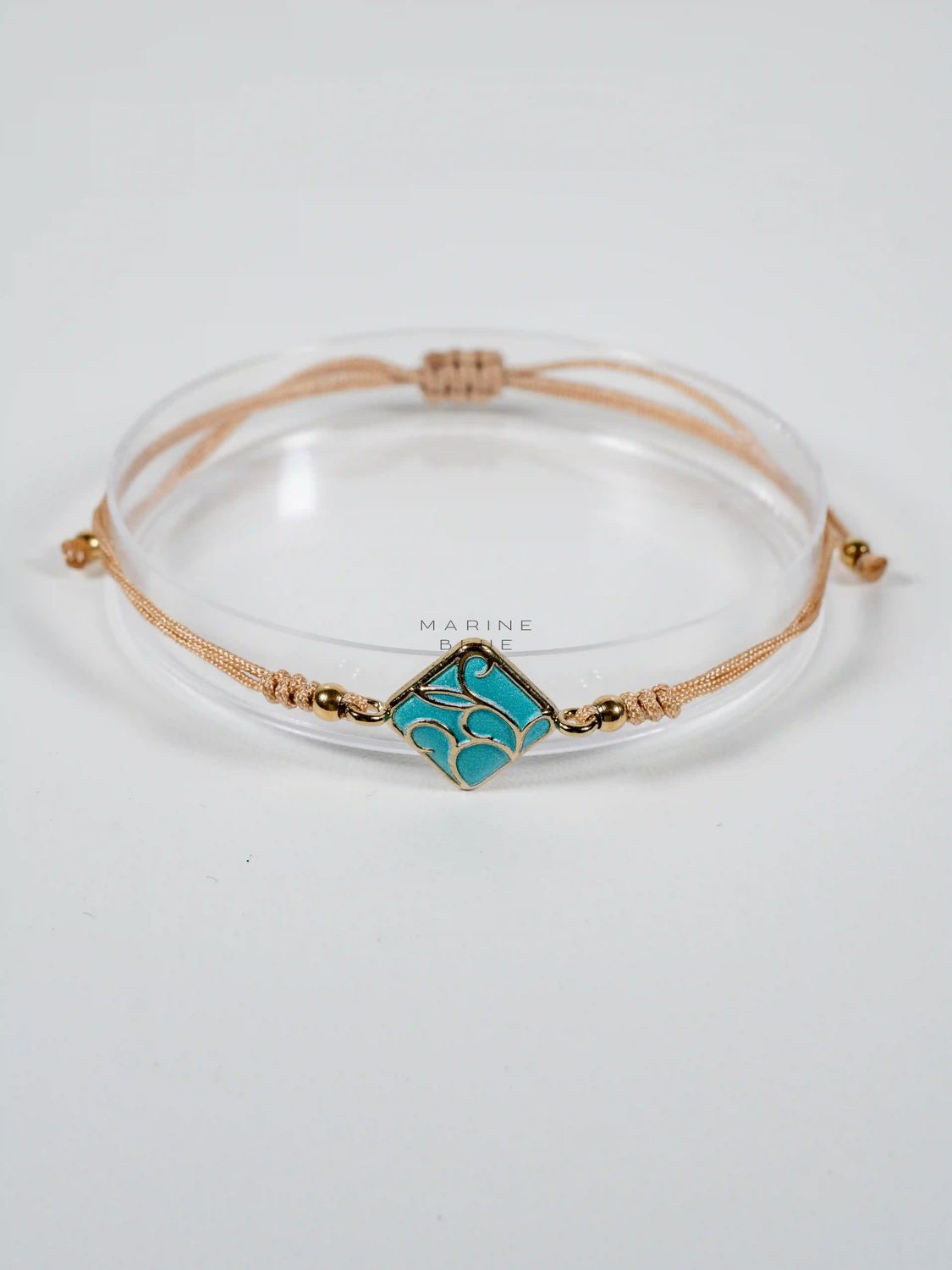 Mojo Fave Handmade Bracelet - Charm Bracelet, Color: Arctic Rust