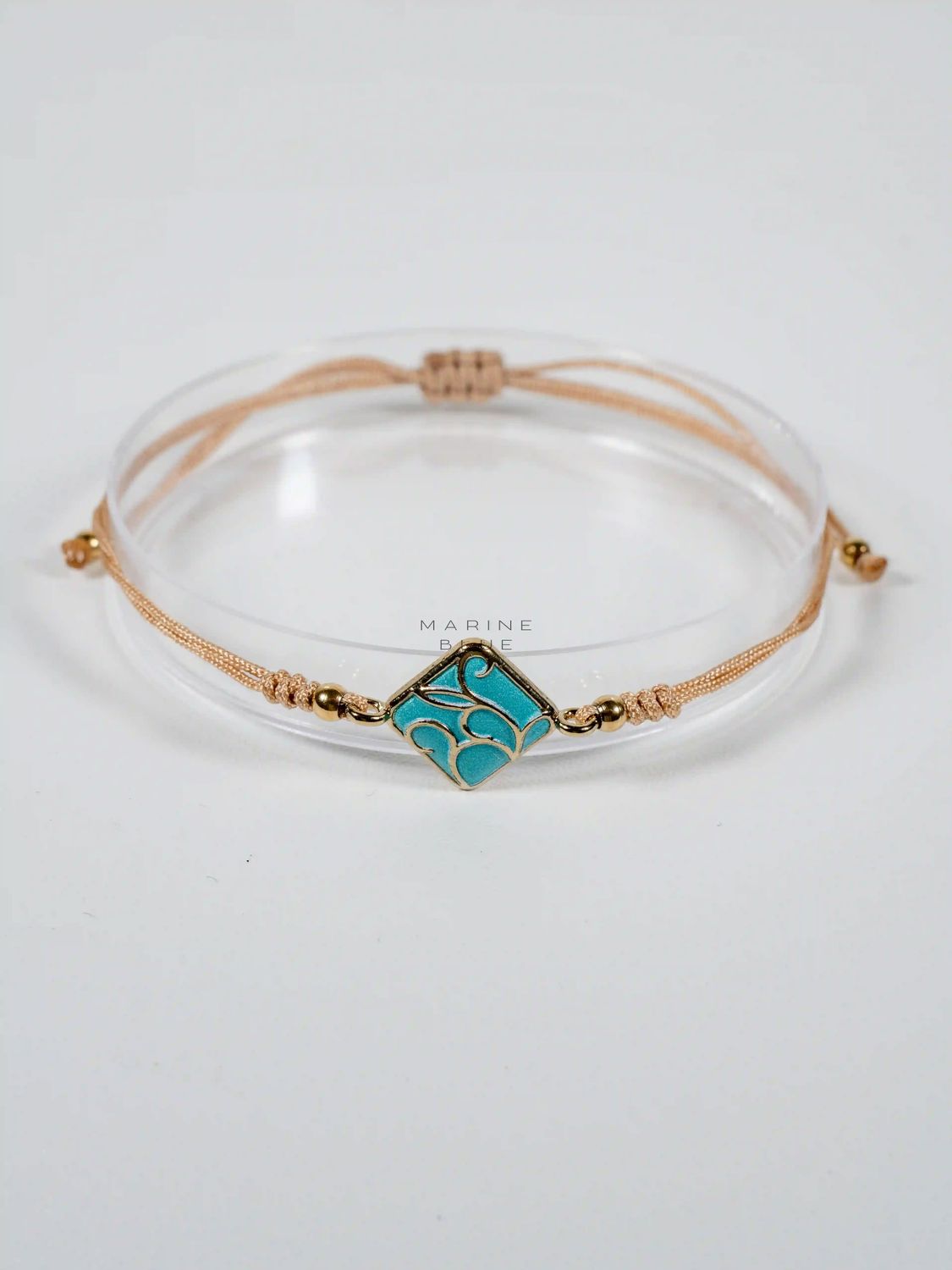 Mojo Fave Handmade Bracelet - Charm Bracelet, Color: Arctic Rust