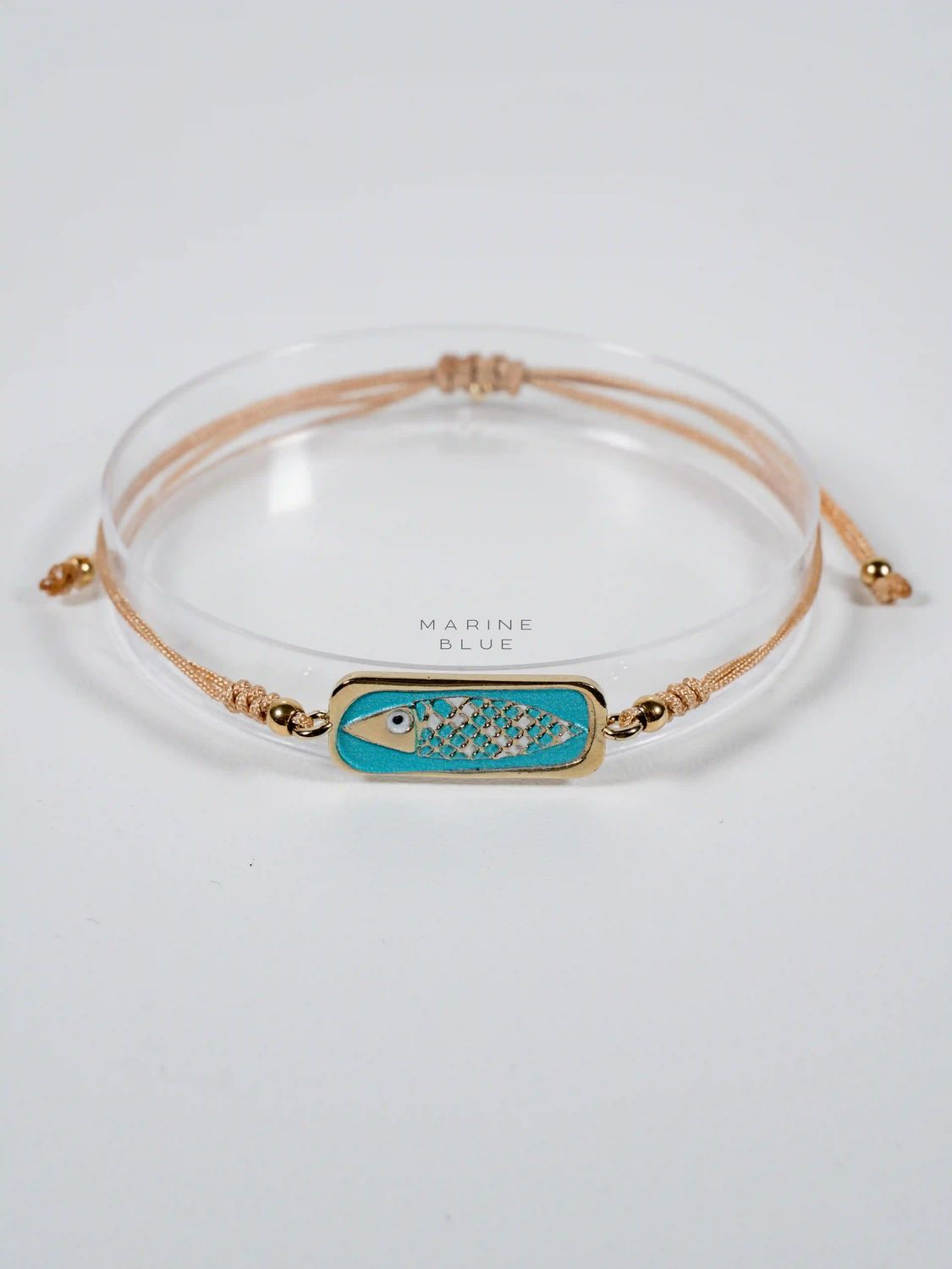 Mojo Pulls Handmade Bracelet - Charm Bracelet, Color: Arctic Rust