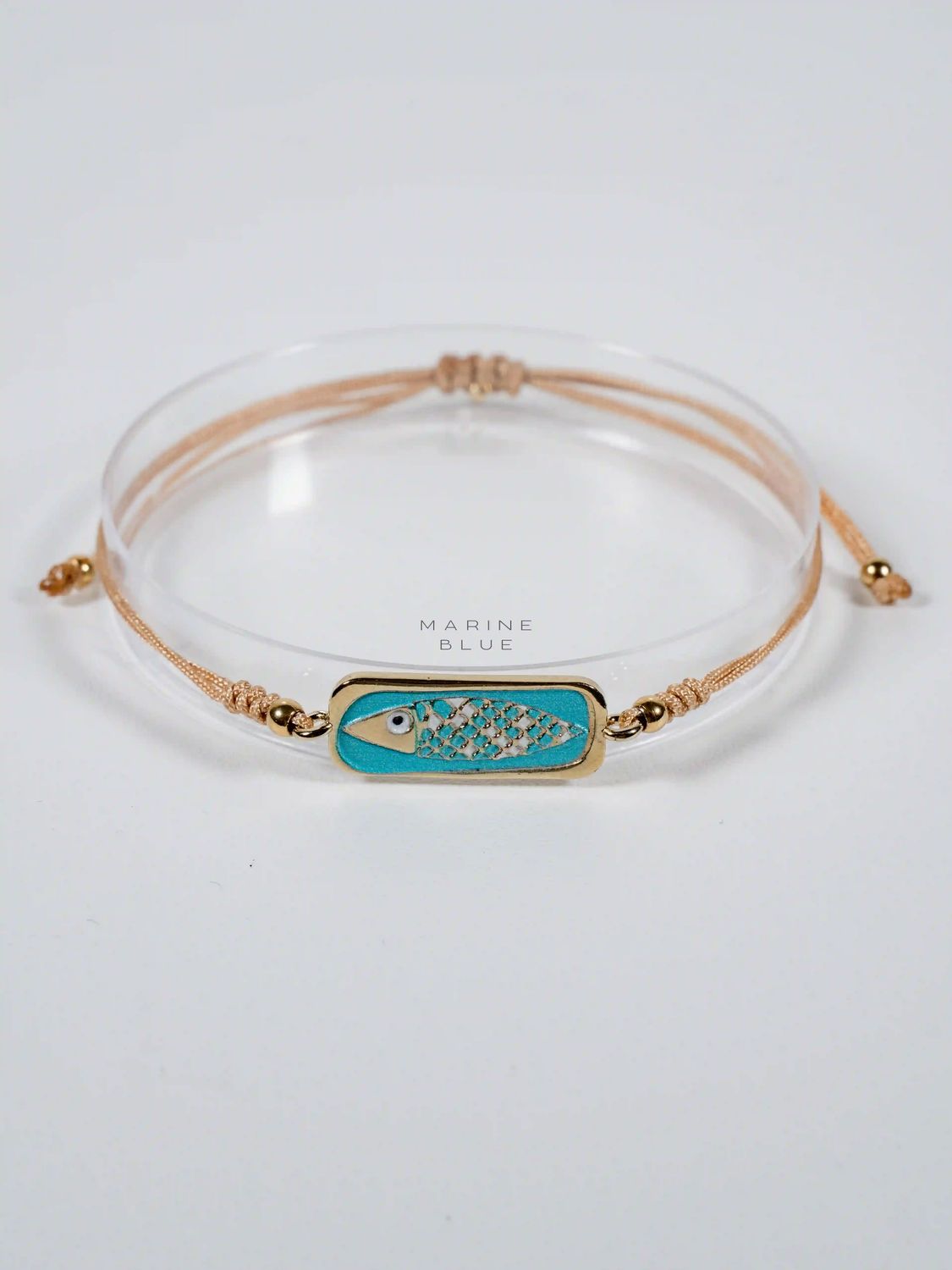Mojo Pulls Handmade Bracelet - Charm Bracelet, Color: Arctic Rust