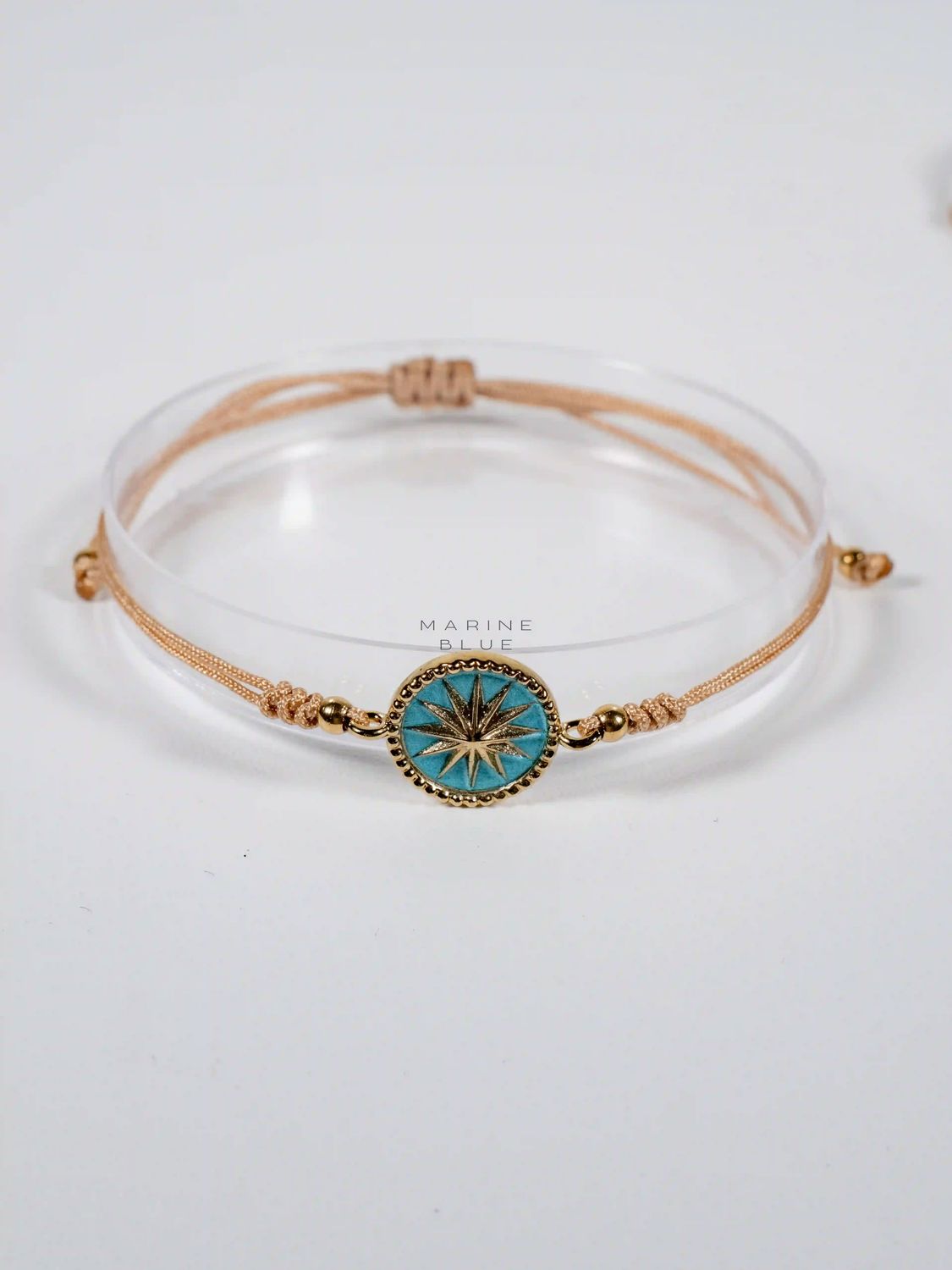 Mojo Infinity Handmade Bracelet - Charm Bracelet, Color: Arctic Rust