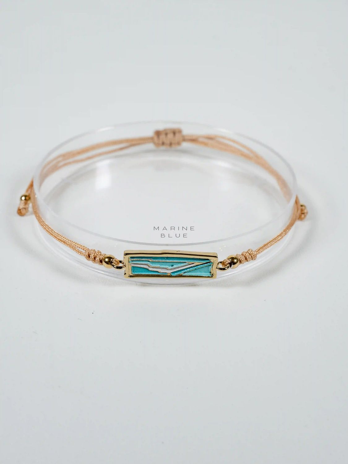 Mojo View Handmade Bracelet - Charm Bracelet, Color: Arctic Rust