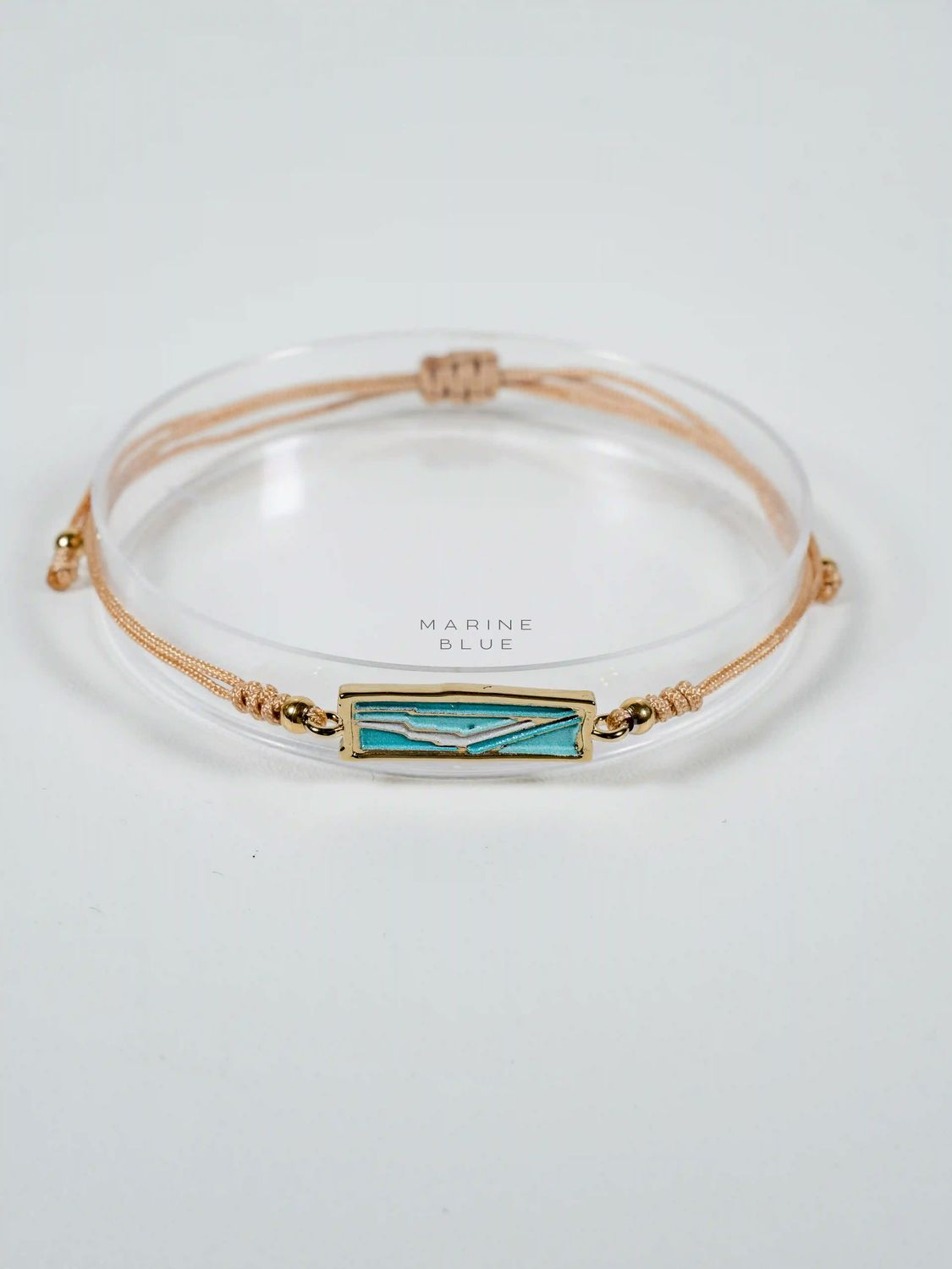 Mojo View Handmade Bracelet - Charm Bracelet, Color: Arctic Rust