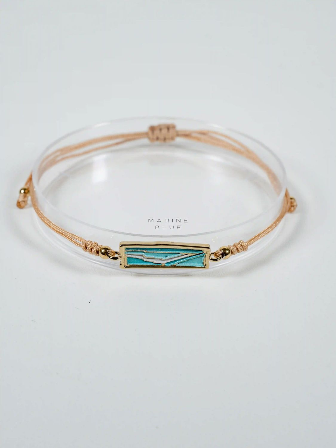 Mojo View Handmade Bracelet - Charm Bracelet, Color: Arctic Rust