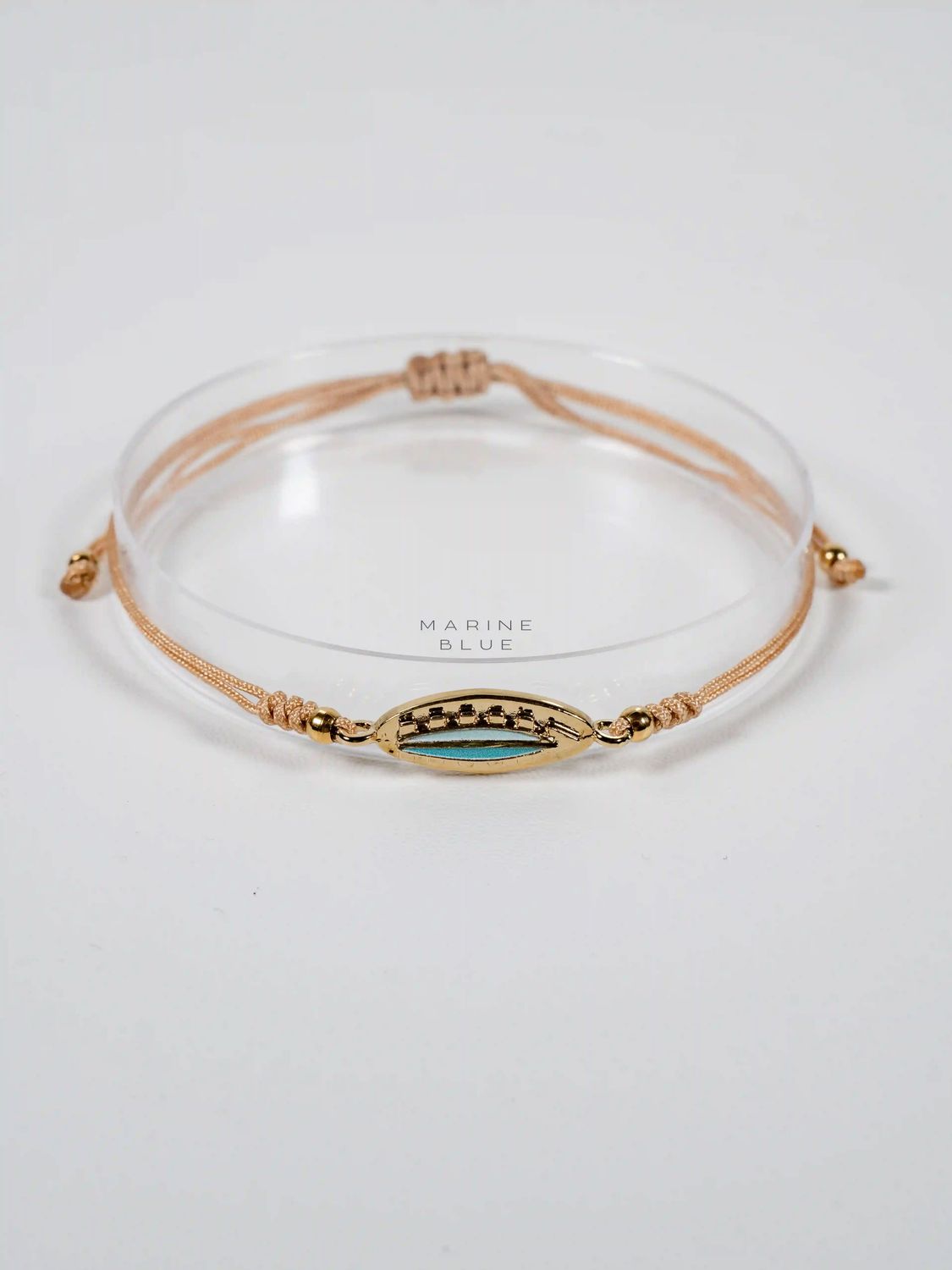 Mojo Nail Handmade Bracelet - Charm Bracelet, Color: Arctic Rust