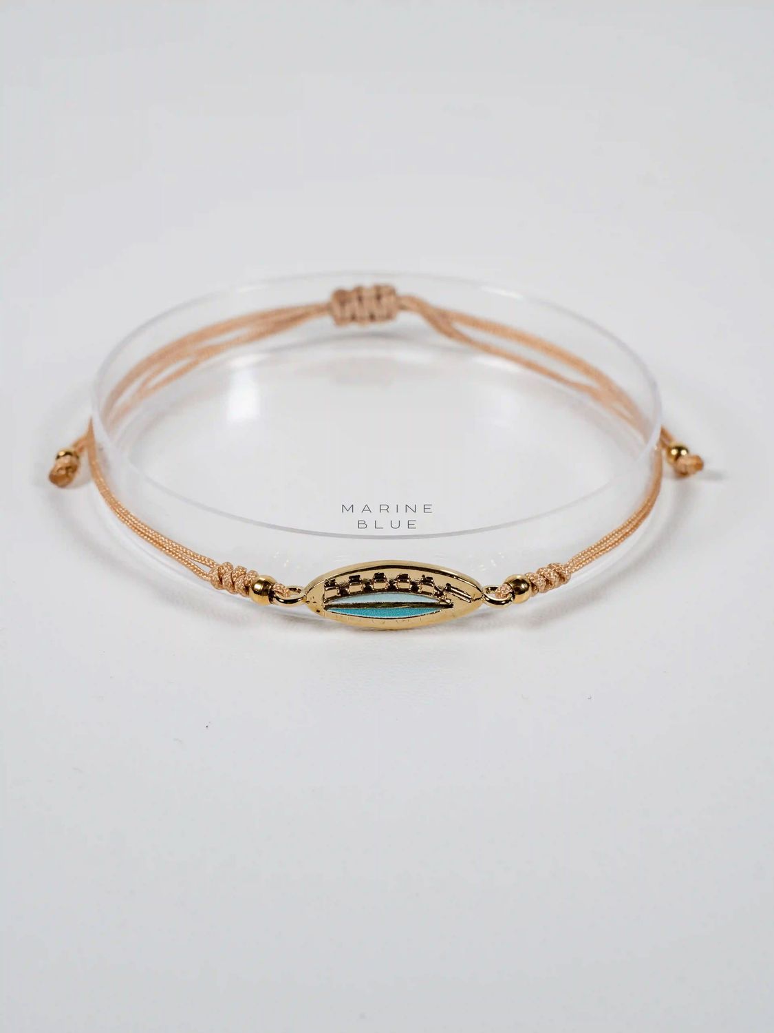 Mojo Nail Handmade Bracelet - Charm Bracelet, Color: Arctic Rust