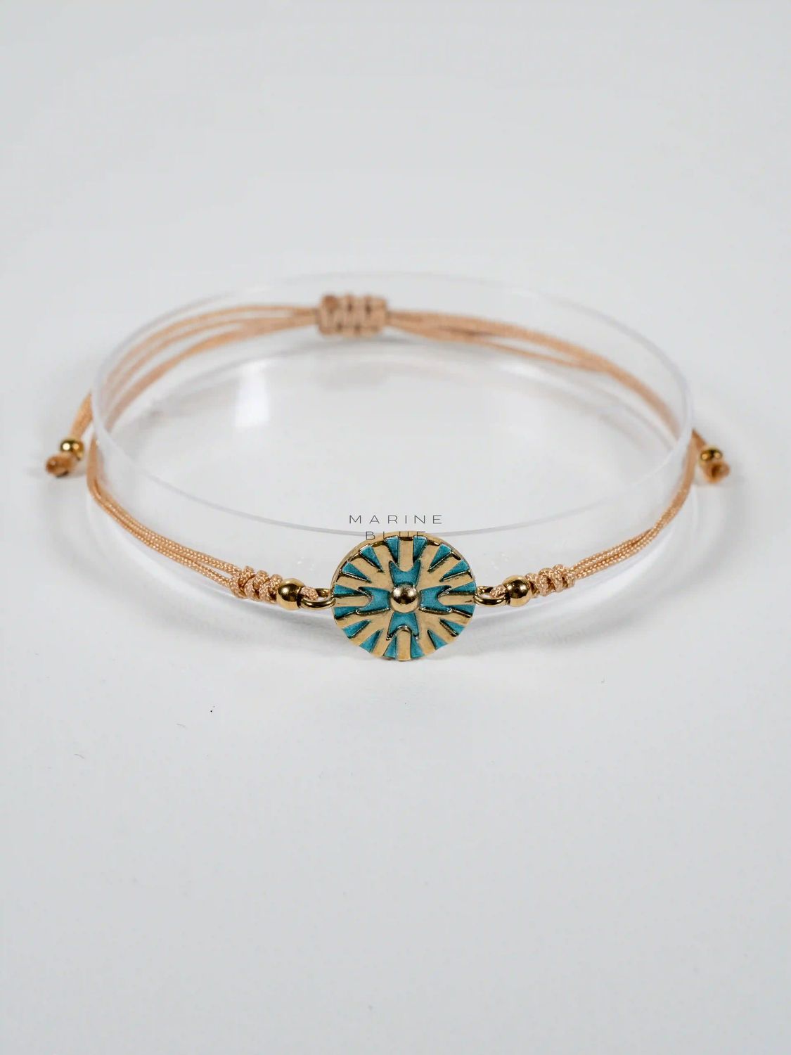 Mojo Central Handmade Bracelet - Charm Bracelet, Color: Arctic Rust