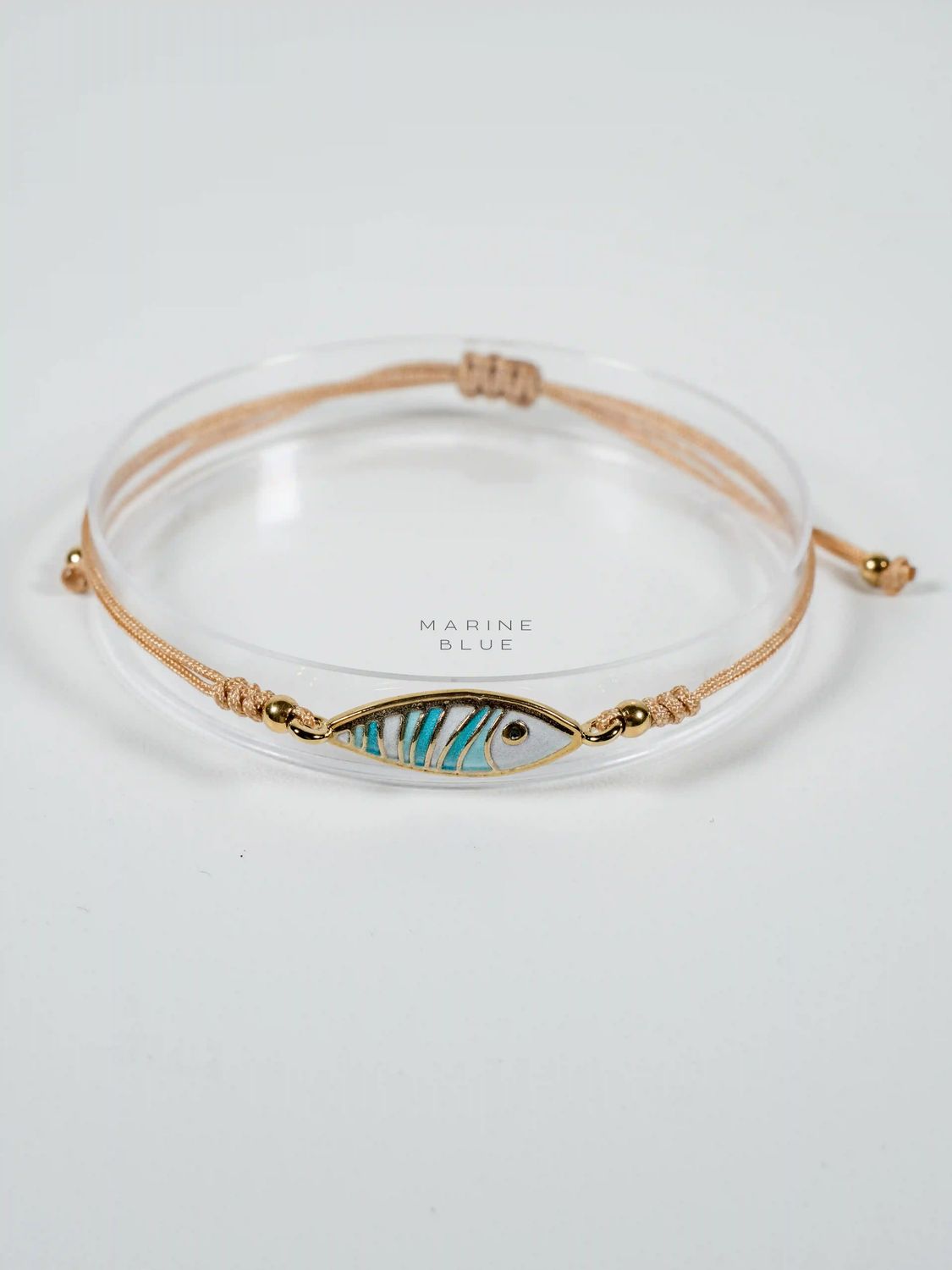 Mojo Pescare Handmade Bracelet - Charm Bracelet, Color: Arctic Rust