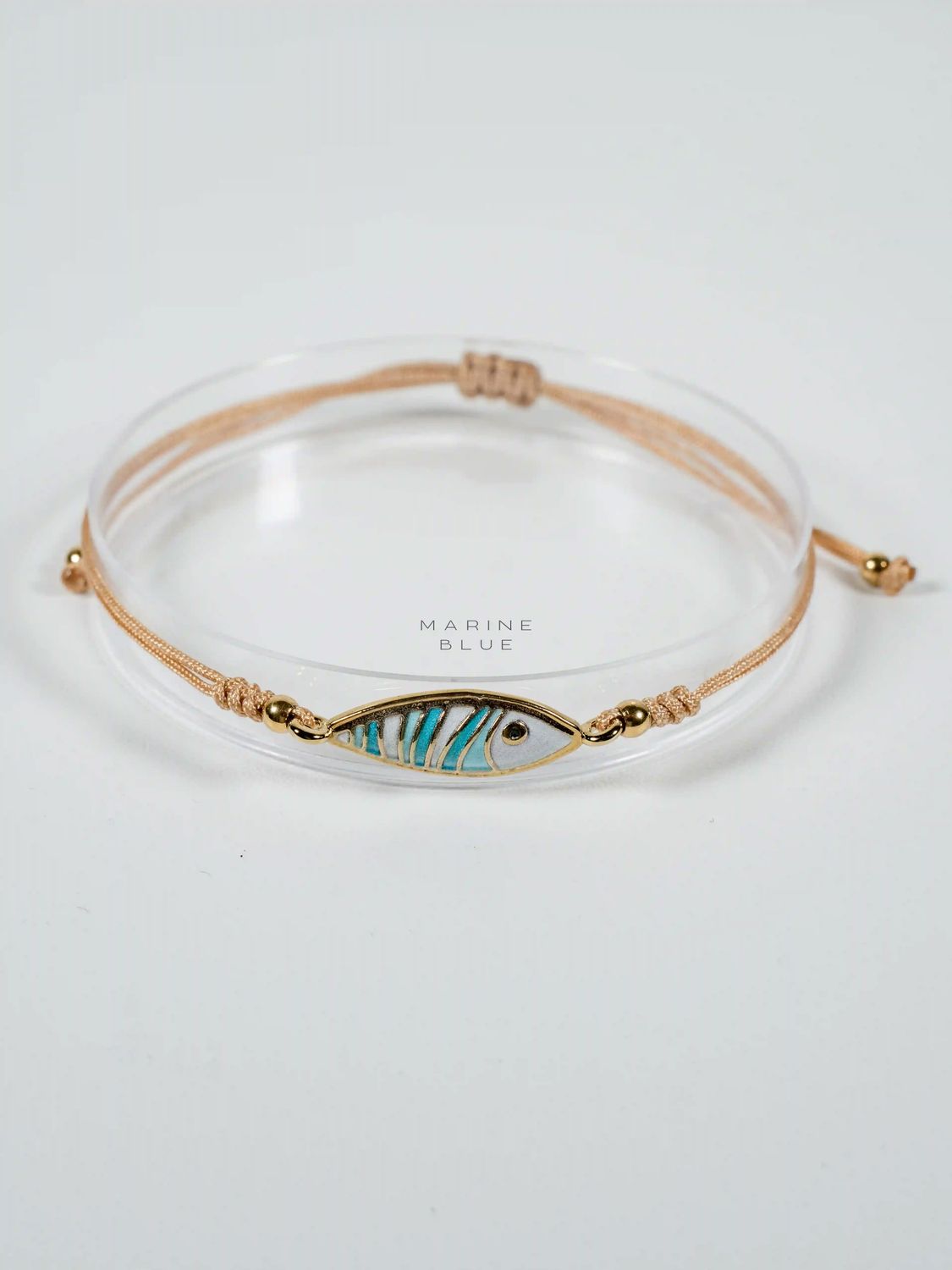Mojo Pescare Handmade Bracelet - Charm Bracelet, Color: Arctic Rust