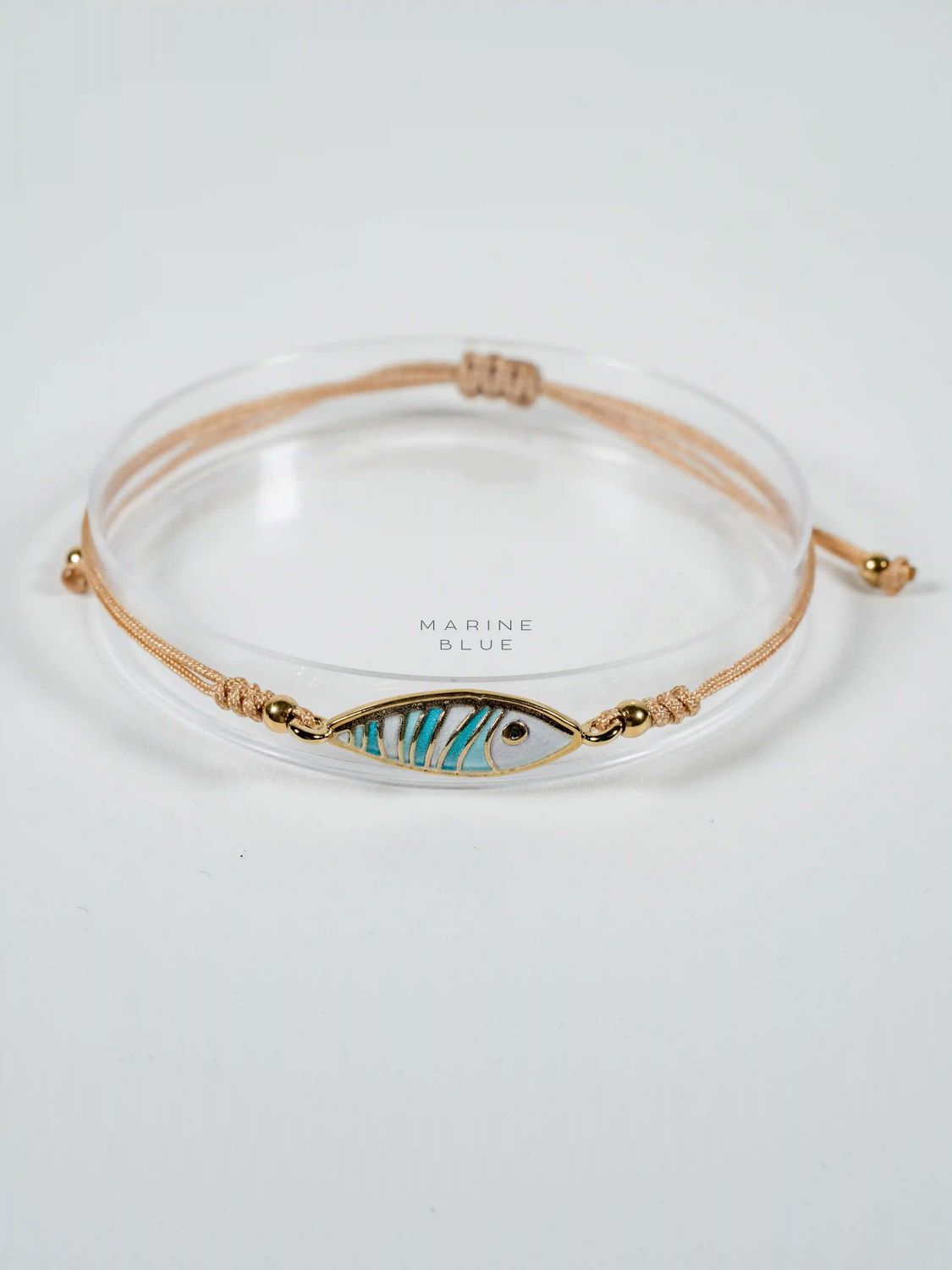 Mojo Pescare Handmade Bracelet - Charm Bracelet, Color: Arctic Rust