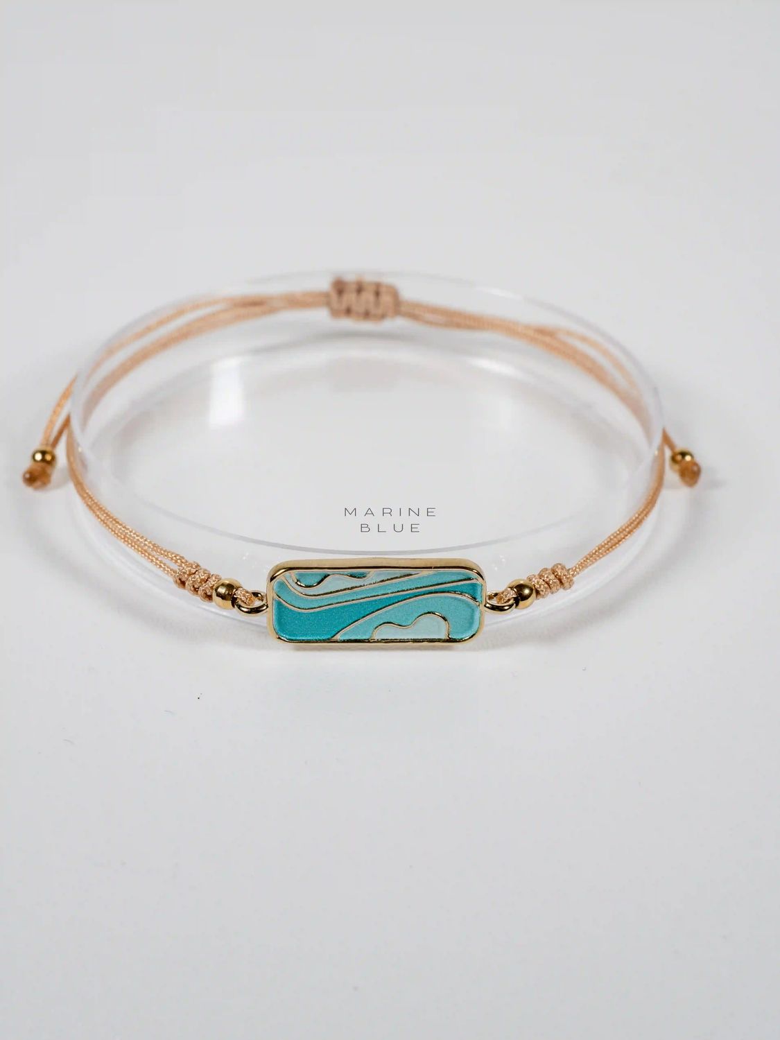 Mojo Sticky Handmade Bracelet - Charm Bracelet, Color: Arctic Rust