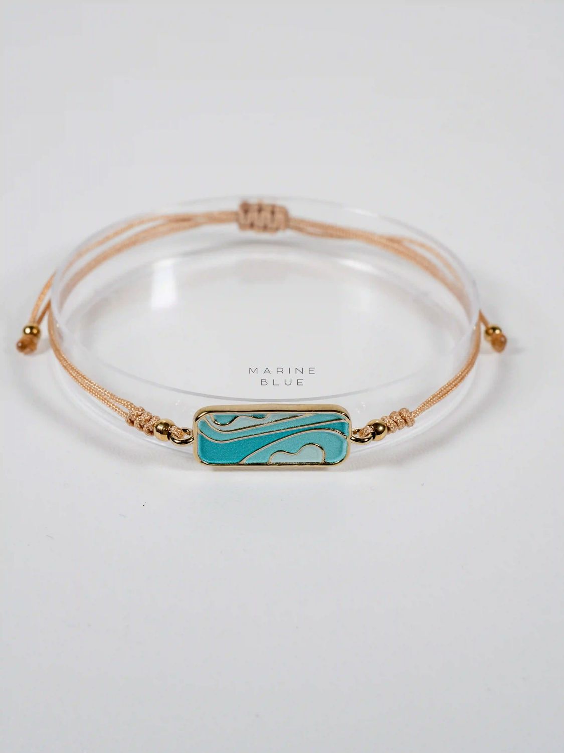 Mojo Sticky Handmade Bracelet - Charm Bracelet, Color: Arctic Rust