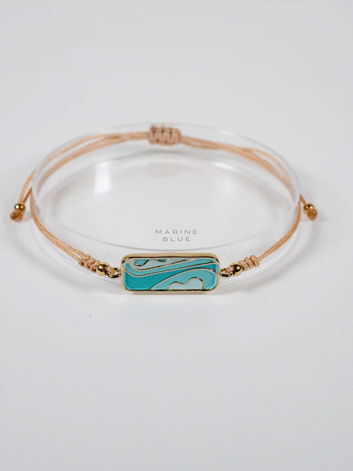 Mojo Sticky Handmade Bracelet - Charm Bracelet, Color: Arctic Rust